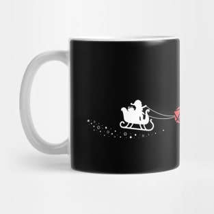 Santa Christmas Rainbow Dice Set Tabletop RPG Addict Mug